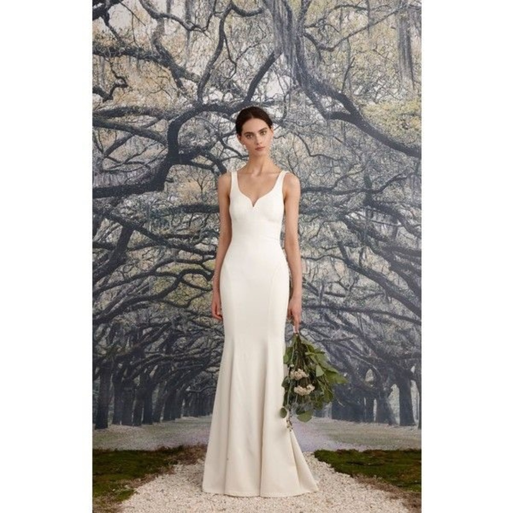 Nicole Miller Abigail Bridal Gown Sz 12 FJ10016